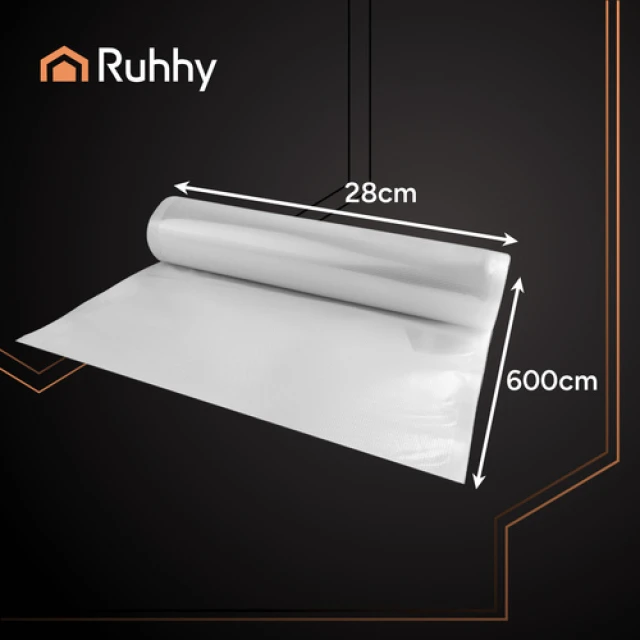Рулон фольги для вакуумного упаковщика Ruhhy 28x600 см (5900779957244)