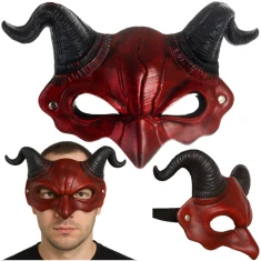 Маска карнавальна Демон Ruhhy Red (5900779957558)