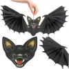 Декоративний кажан Ruhhy 60 см Black (5900779957589)