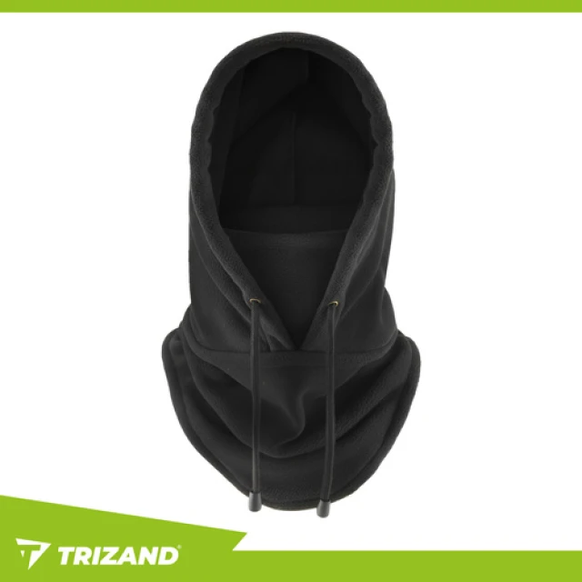 Комплект зимовий шапка та шарф-труба Trizand Black (5900779957596)