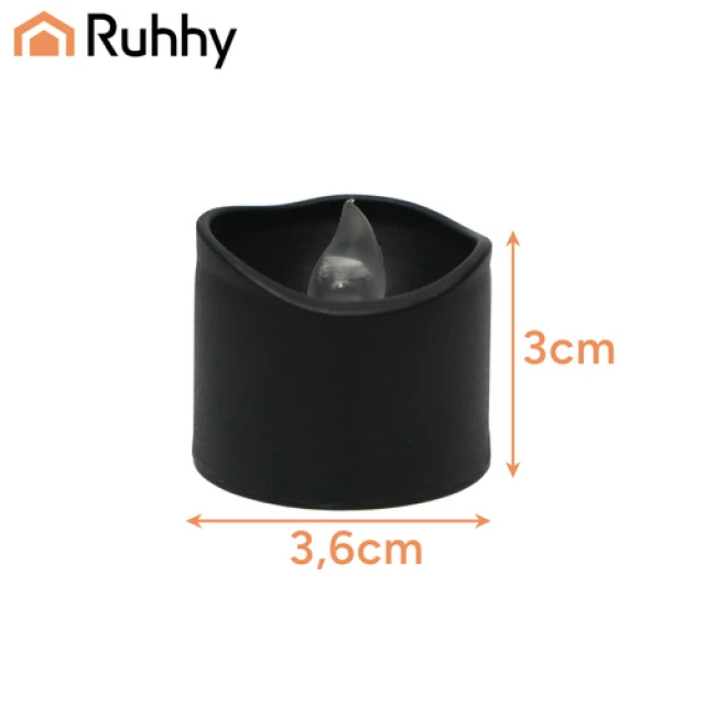 Светодиодная свечка Ruhhy 3,6 см 12 шт (5900779957602)