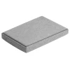 Пуф тканинний з відділенням для зберігання Ruhhy 76x38x38 см Gray (5900779957626)