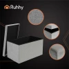 Пуф тканинний з відділенням для зберігання Ruhhy 76x38x38 см Gray (5900779957626)