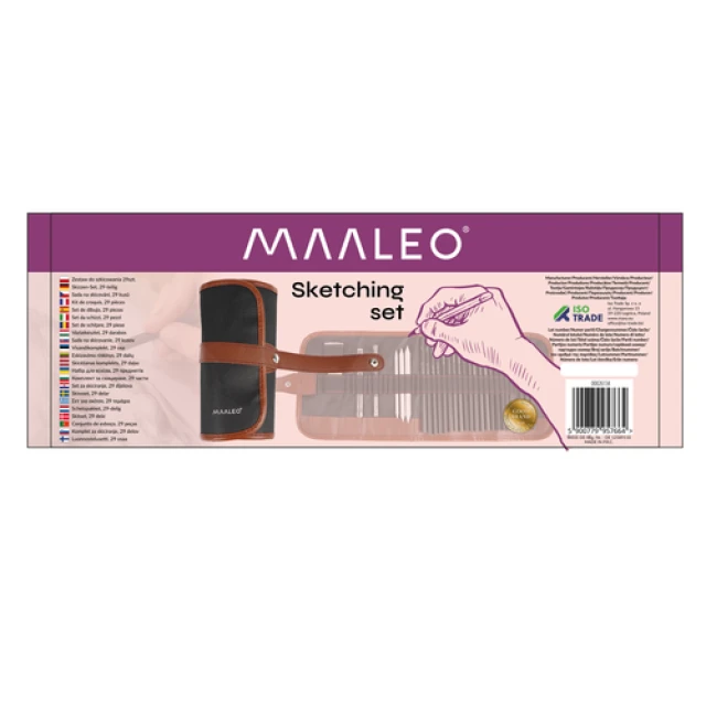 Набір для ескізів Maaleo 29 шт (5900779957664)