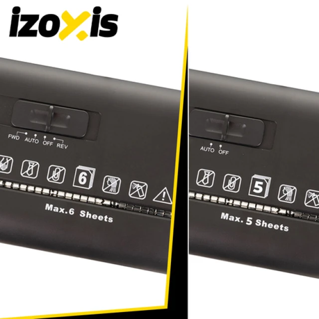 Шредер для документів Izoxis 10 л P-2 (5900779957671)