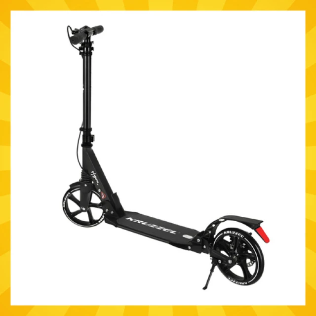 Самокат Kruzzel Hyperion колеса 200 мм Black (5900779957701)