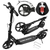 Самокат Kruzzel Hyperion колеса 200 мм Black (5900779957701)