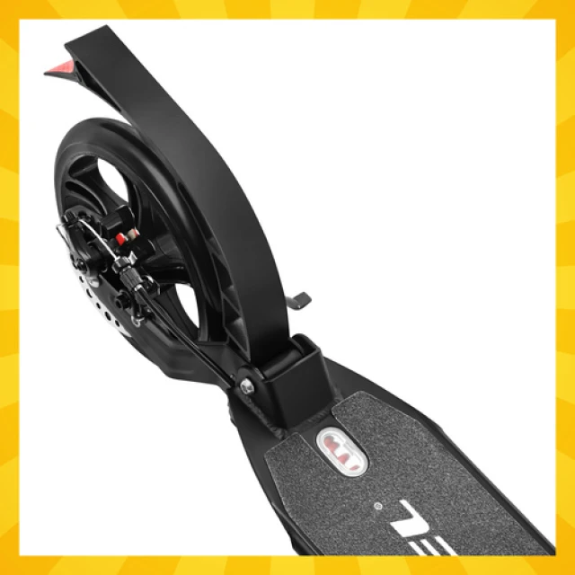 Самокат Kruzzel Hyperion колеса 200 мм Black (5900779957701)