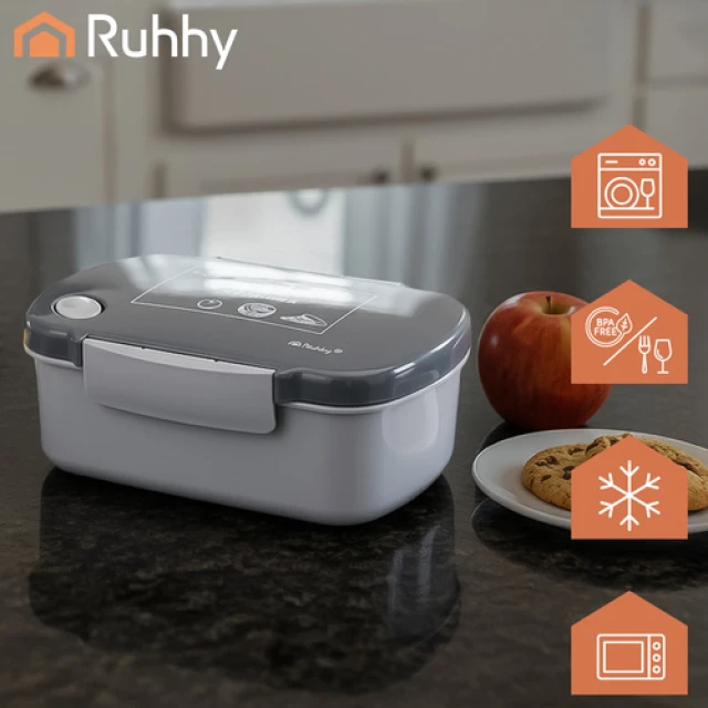 Ланчбокс Ruhhy 800 мл Grey (5900779957824)