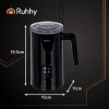 Спінювач молока Ruhhy 400 Вт 160/350 мл Black (5900779957930)
