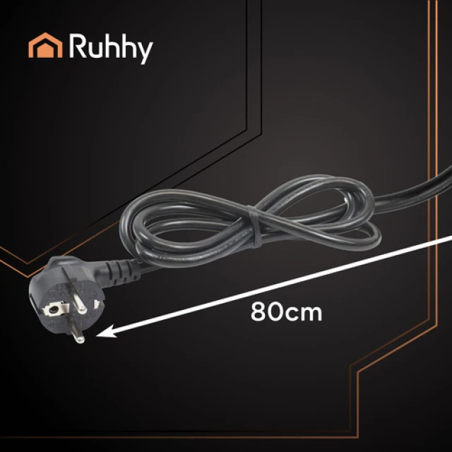 Спінювач молока Ruhhy 400 Вт 160/350 мл Black (5900779957930)