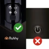 Спінювач молока Ruhhy 400 Вт 160/350 мл Black (5900779957930)