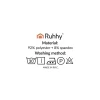 Чохол на диван еластичний оксамитовий Ruhhy 190-230 см Dark Grey (5900779957947)