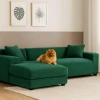 Чохол на кутовий диван Ruhhy 190-230 см Dark Green (5900779957961)