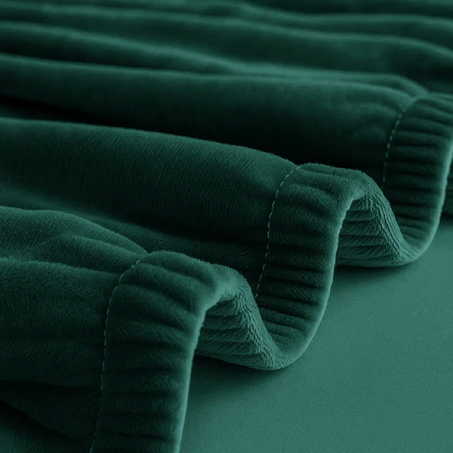 Чохол на кутовий диван Ruhhy 190-230 см Dark Green (5900779957961)