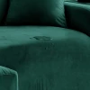Чохол на кутовий диван Ruhhy 190-230 см Dark Green (5900779957961)