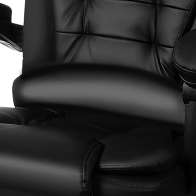 Офісне крісло з підставкою для ніг Malatec Black (5900779958050)