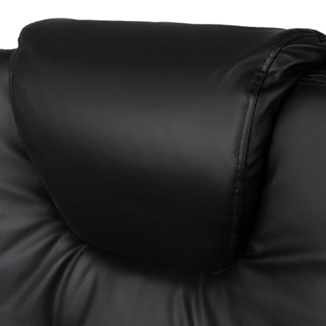 Офісне крісло з підставкою для ніг Malatec Black (5900779958050)