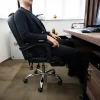 Офісне крісло з підставкою для ніг Malatec Black (5900779958050)