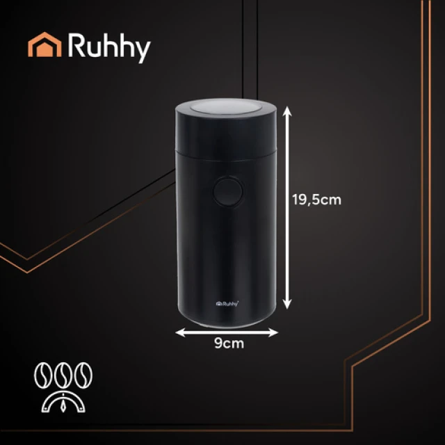 Кавомолка електрична Ruhhy 26219 (5900779958142)
