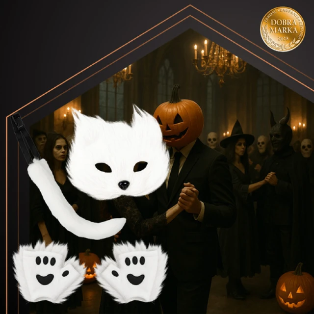 Костюм кота/лисиці Ruhhy 4 предмета White (5900779958319)