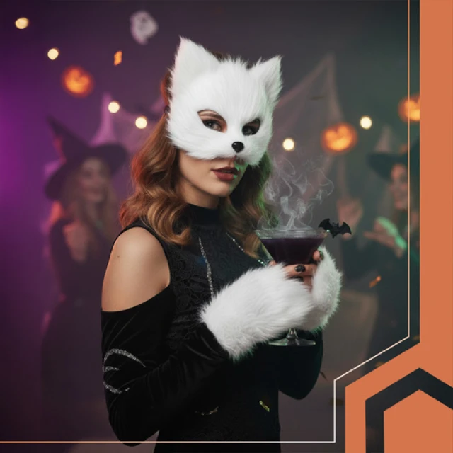 Костюм кота/лисиці Ruhhy 4 предмета White (5900779958319)