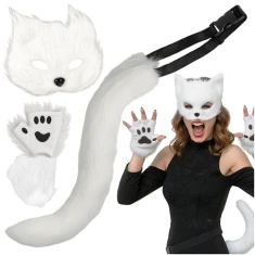 Костюм кота/лисиці Ruhhy 4 предмета White (5900779958319)