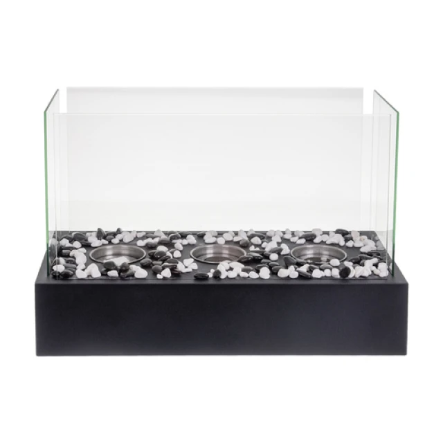 Біокамін Kaminer 45x29x20,5 см з галькою (5900779958555)