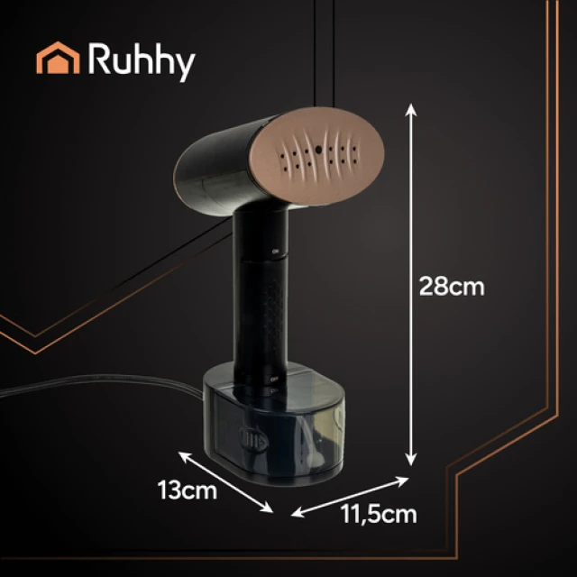 Відпарювач Ruhhy Mysti 2000 Вт Black (5900779958722)