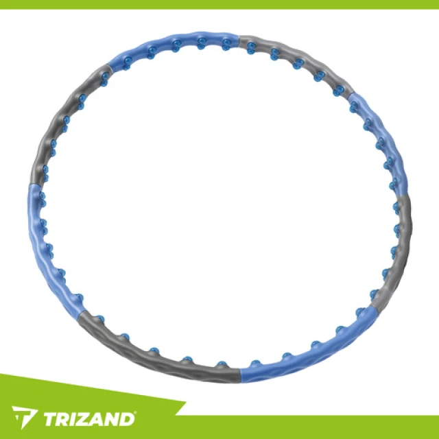 Обруч масажний з магнітними шипами Trizand 110 см 80 шипів (5900779958807)