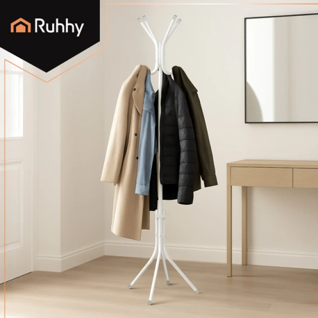 Вешалка для одежды Ruhhy 26360 напольная 170 см White (5900779958821)