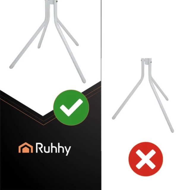 Вешалка для одежды Ruhhy 26360 напольная 170 см White (5900779958821)