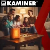 Тепловентилятор Kaminer Lumni керамічний PTC 1500 Вт (5900779958883)