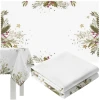 Скатертина святкова Ruhhy 220x140 см White (5900779958913)