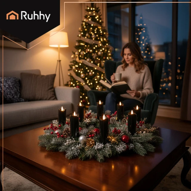 Світлодіодна свічка Ruhhy 15 см 12 шт (5900779958944)