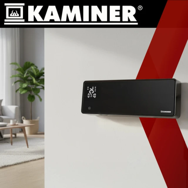 Повітряна завіса Kaminer Zelvion настінна з WiFi 2000 Вт White (5900779959026)