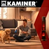 Тепловентилятор Kaminer Ignisse з ефектом полум'я 2000 Вт (5900779959040)