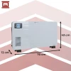 Конвектор Kaminer Ziflo 2300 Вт з WiFi White (5900779959057)