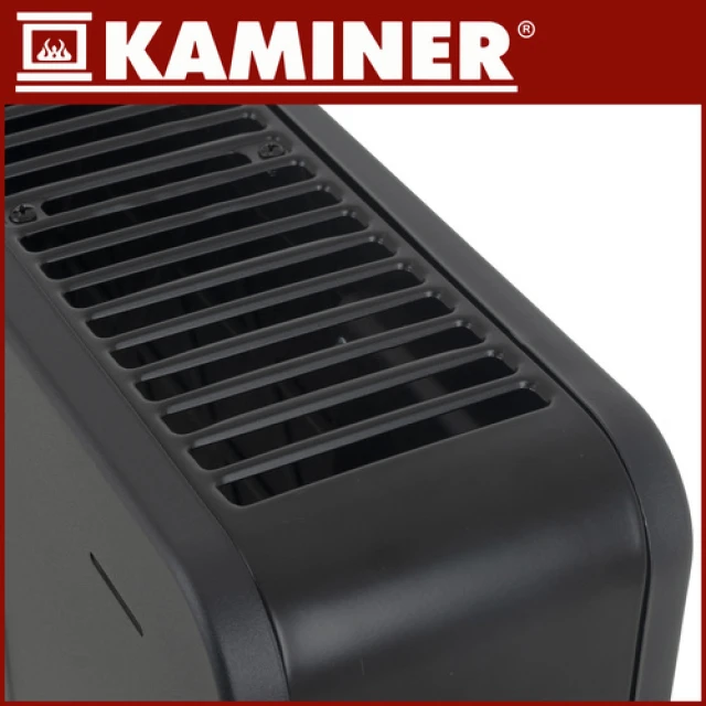 Grzejnik elektryczny- czarny Ziflo Kaminer 26403