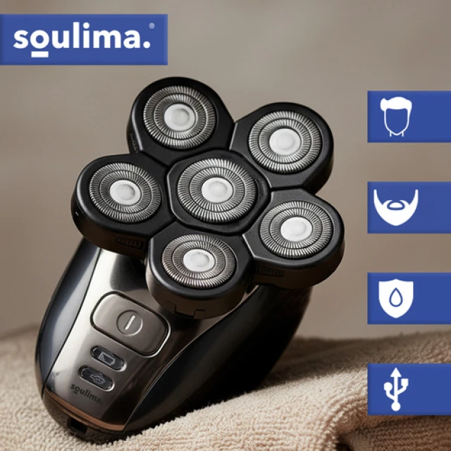 Триммер для бороды Soulima 26423 (5900779959125)