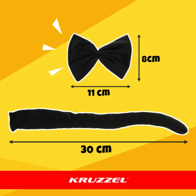 Костюм кішки Kruzzel 7 шт Black (5900779959330)