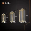 Набір декоративних ліхтарів Ruhhy 3 шт 38/49/63 см Gold (5900779959354)