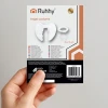 Крила янгола Ruhhy 2 шт 45 x 35 см з німбом White (5900779959385)