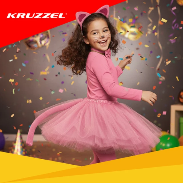 Костюм кішки Kruzzel 4 шт Pink (5900779959651)