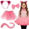 Костюм кішки Kruzzel 4 шт Pink (5900779959651)