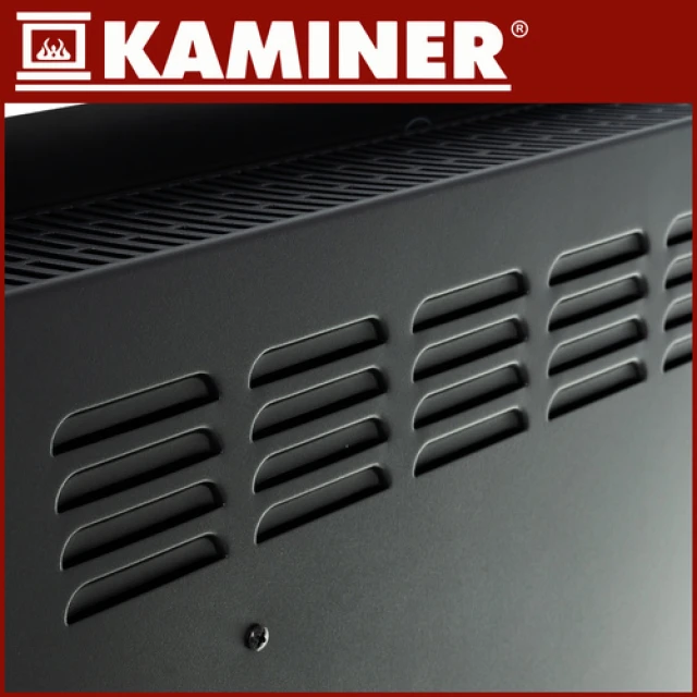 Панельний обігрівач Kaminer Zelva скляний 2300-2500 Вт з WiFi (5900779959897)