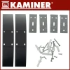 Панельний обігрівач Kaminer Zelva скляний 2300-2500 Вт з WiFi (5900779959897)
