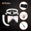 Костюм кішки/лисиці з хвостом та вушками Ruhhy 3 елементи White (5900779959996)