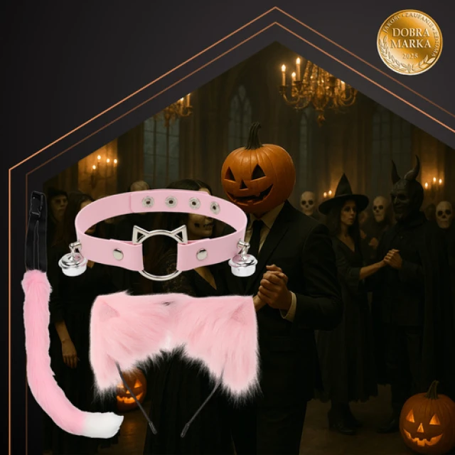 Костюм кота/лисиці Ruhhy 3 предмета Pink (5900779960008)