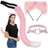 Костюм кота/лисиці Ruhhy 3 предмета Pink (5900779960008)